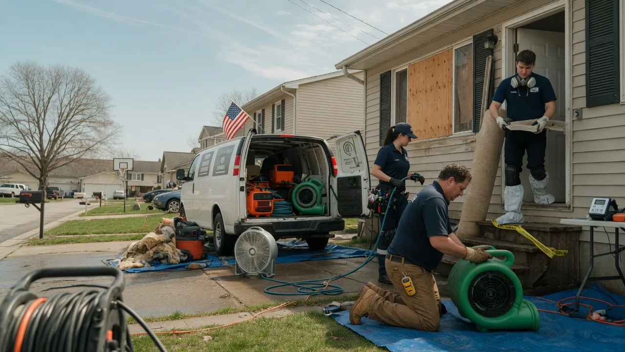 Water Damage Restoration in Prairie Du Rocher, IL near me